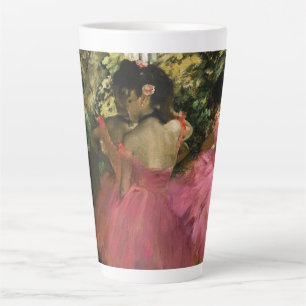 Ballerinas in Roze door Edgar Degas   Latte Mok