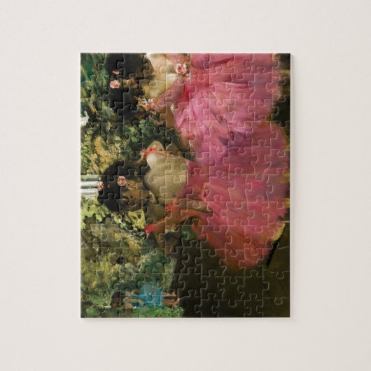 Ballerinas in Roze door Edgar Degas Legpuzzel (Verticaal)