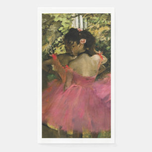 Ballerinas in Roze door Edgar Degas Servet