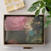 Ballerinas in Roze door Edgar Degas Tissuepapier (Geschenk)