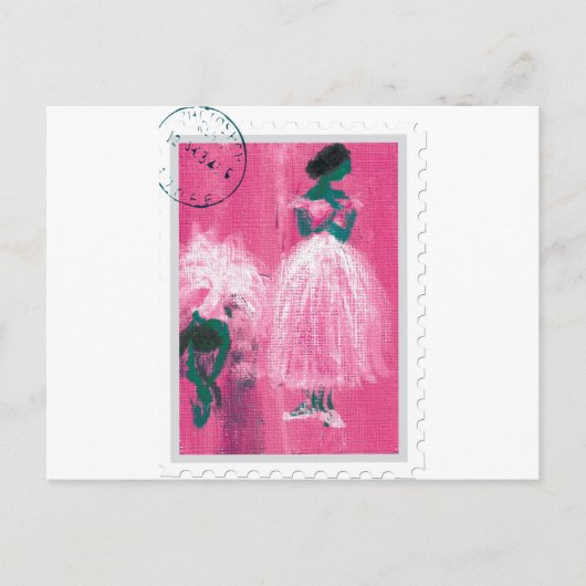 Ballerinas Marie L. Briefkaart (Voorkant)