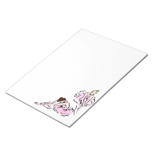 Ballerinas Notitieblok (Schuin)