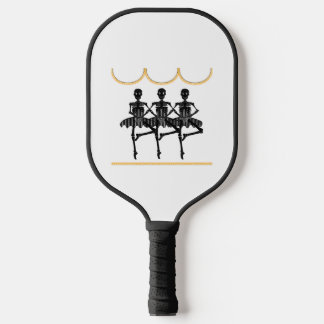 Ballerina's op Halloween Pickleball Paddle