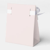 Ballerinas Pink Favor Box Tutu Girl Bedankdoosjes (Achterkant)