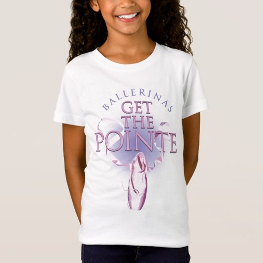 Ballerina's Puntentraining T-shirt (Voorkant)