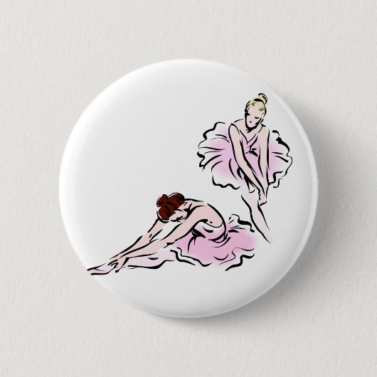 Ballerinas Ronde Button 5,7 Cm (Voorkant)