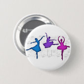 Ballerinas Ronde Button 5,7 Cm (Voorkant /achterkant)