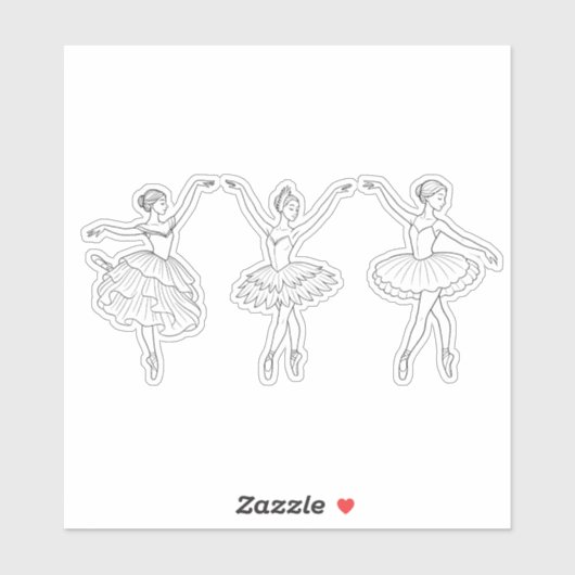 Ballerina's Sticker (Vel)