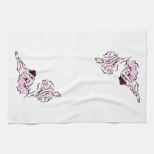 Ballerinas Theedoek (Horizontaal)