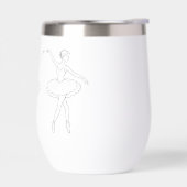 Ballerina's thermische wijnbeker (Links)