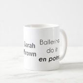 Ballerina's zo! koffiemok (Voorkant rechts)