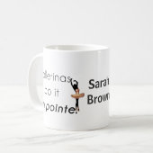 Ballerina's zo! koffiemok (Voorkant links)