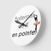 Ballerina's zo! ronde klok (Hoek)