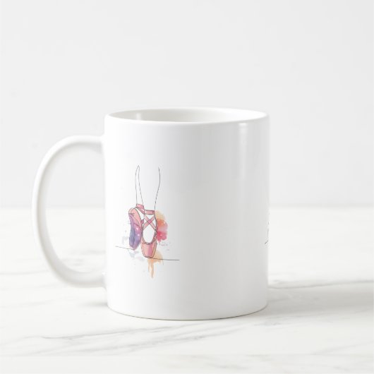 ballerine koffiemok (Links)