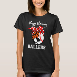 Ballers honkbal voetbal t-shirt