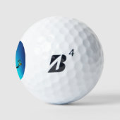Balles De Golf De Blauwe Vlinder Golfballen (Logo)