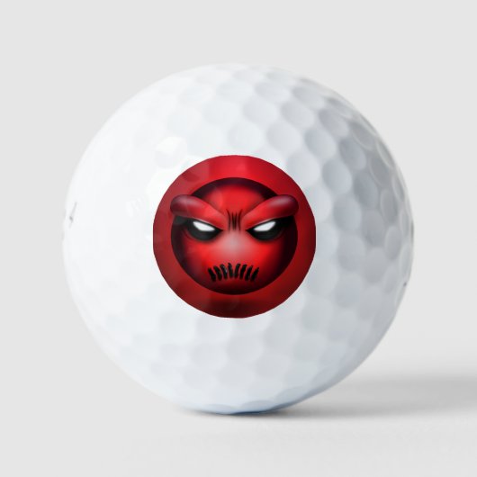 Balles De Golf Mutemoji Golfballen (Voorkant)