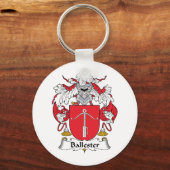 Ballester Family Crest Sleutelhanger (Voorkant)