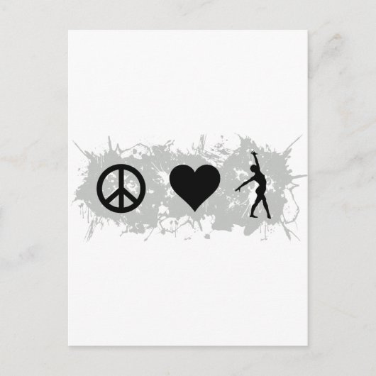 Ballet 1 briefkaart (Voorkant)