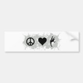 ballet 3 bumpersticker (Voorkant)