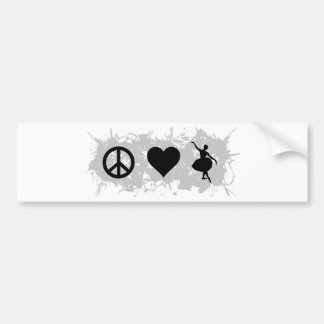Ballet 6 bumpersticker
