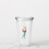 ballet acryl drinkbeker (Achterkant)