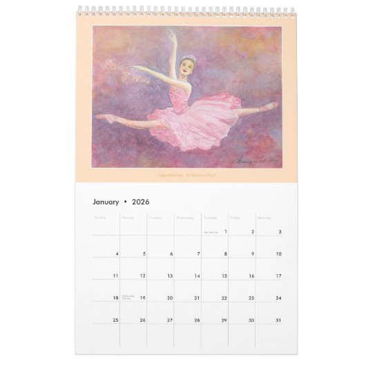 Ballet Art Agenda 2012 Kalender (Jan 2026)
