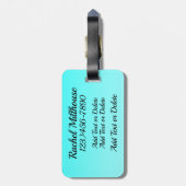 Ballet Bagagelabel (Achterkant verticaal)