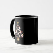 Ballet Ballerina Bunny - kerstboom Mok (Voorkant links)
