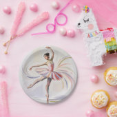 ballet Ballerina dancer Birthday Party Papieren Bordje (Feest)