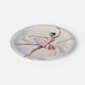 ballet Ballerina dancer Birthday Party Papieren Bordje (Gekanteld)