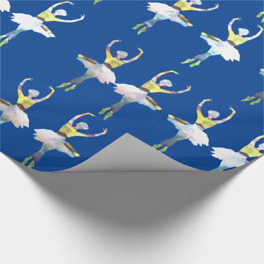 Ballet Ballerina Dancer Cadeaupapier (Hoek)