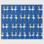 Ballet Ballerina Dancer Cadeaupapier (Vlak)