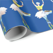 Ballet Ballerina Dancer Cadeaupapier (Rol Hoek)