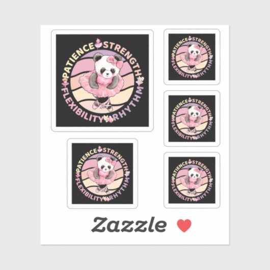 Ballet Ballerina Dancer - Meisjes Inspirerend Sticker (Vel)