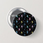 Ballet - Ballerina Dancer Shoes Button (Voorkant /achterkant)