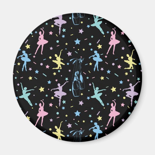 Ballet - Ballerina Dancer Shoes Magneet (Voorkant)