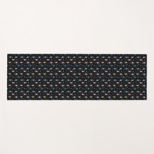 Ballet - Ballerina Dancer Shoes Yogamat (Voorkant (horizontaal))