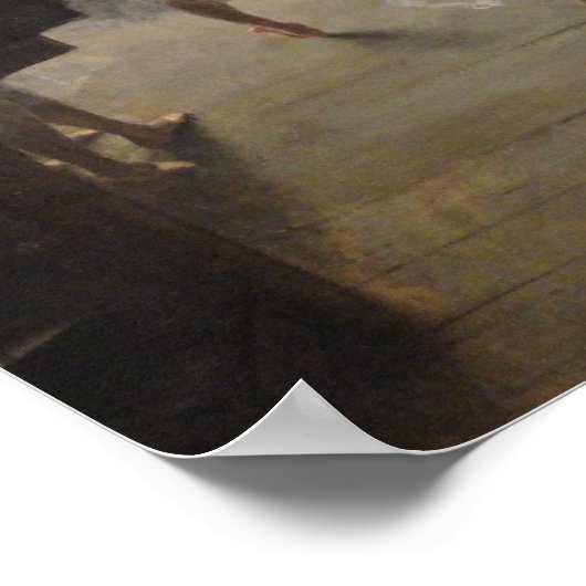 Ballet Ballerina Degas Dance Poster (Hoek)