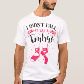 Ballet Ballerina Ik heb er niet van Herfst dat het T-shirt (Voorkant)