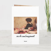 Ballet Ballerina  Kaart (Achterkant)