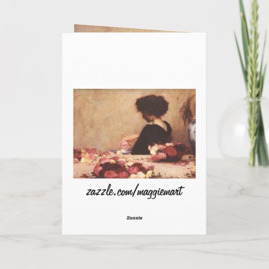 Ballet Ballerina  Kaart (Achterkant)