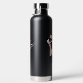 Ballet Ballerina Pink Pointe Shoes Black Waterfles (Rechts)