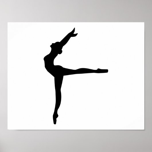 Ballet Ballerina Poster (Voorkant)