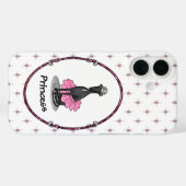 Ballet Ballerina Princess Greyhound Dog (zwart) Case-Mate iPhone Case (Achterkant (horizontaal))