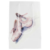 Ballet Ballerina Schoenen Medium Cadeauzakje (Achterkant)