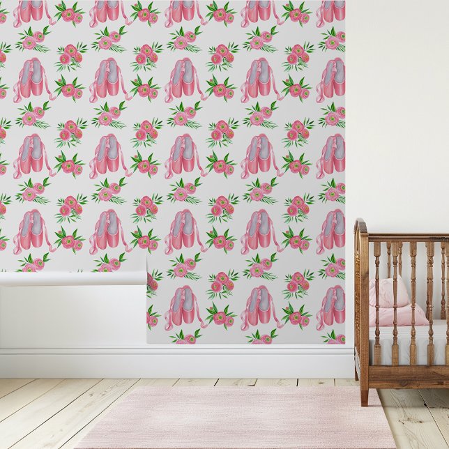 Ballet Ballerina schoenen Roze Behang (Creator heeft geüpload)