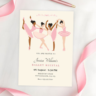 Ballet Ballerina voorstelling Kaart