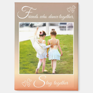 Ballet Beste Vrienden Schattigee Dans Quote & Foto Magneet