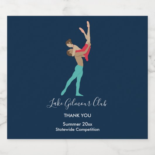 ballet bier etiket (Enkel label)